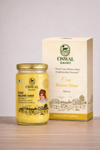 Oswal Dairy Premium Cow Bilona Ghee | 100% Natural & Traditional | 500ml